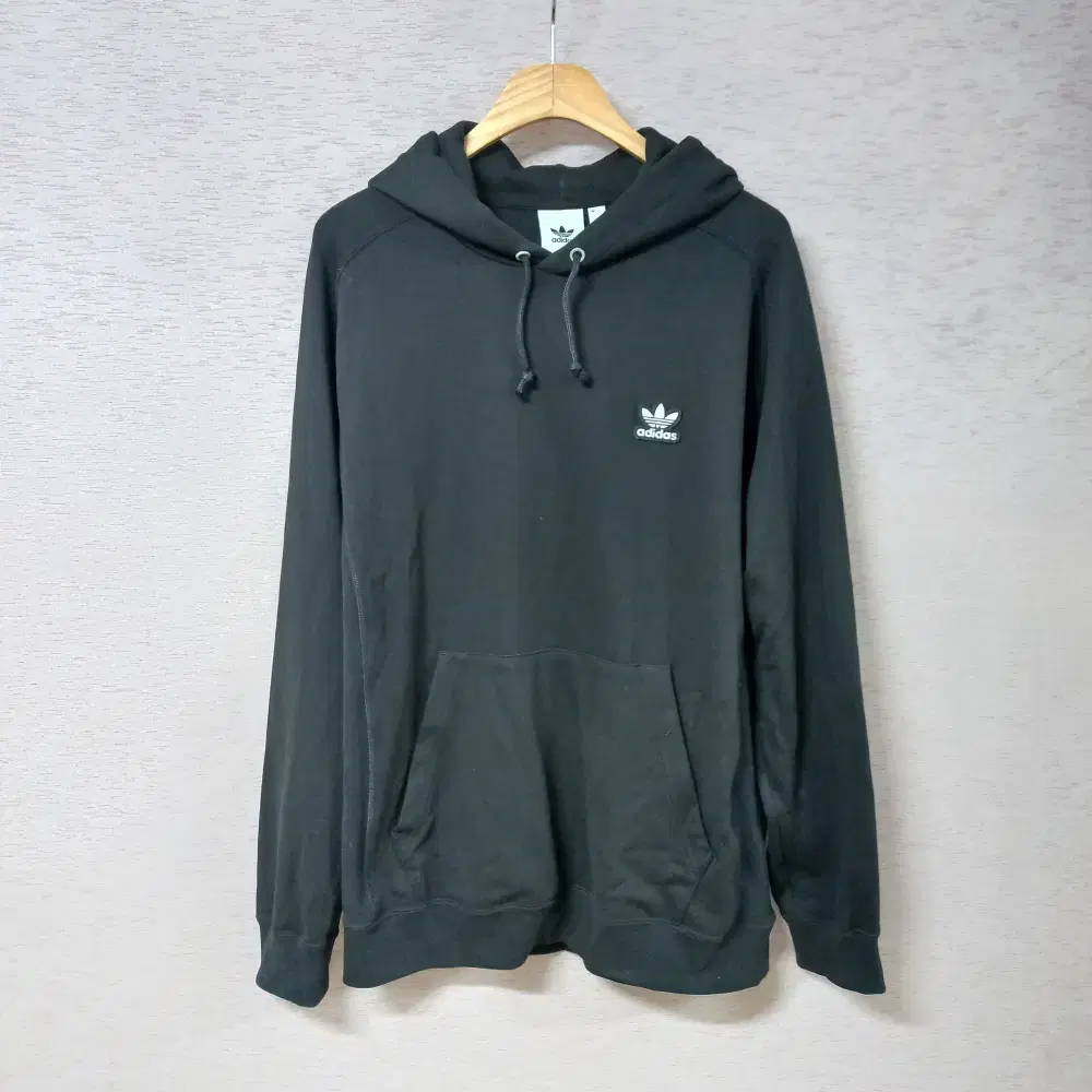 A2-6/아디다스 PULLOVER HOODY 블랙 후드티 남성XL